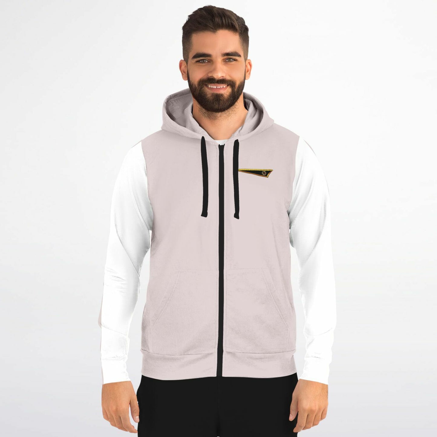 KINGZ 01-02 Men's Designer Athletic Full Zip Hoodie