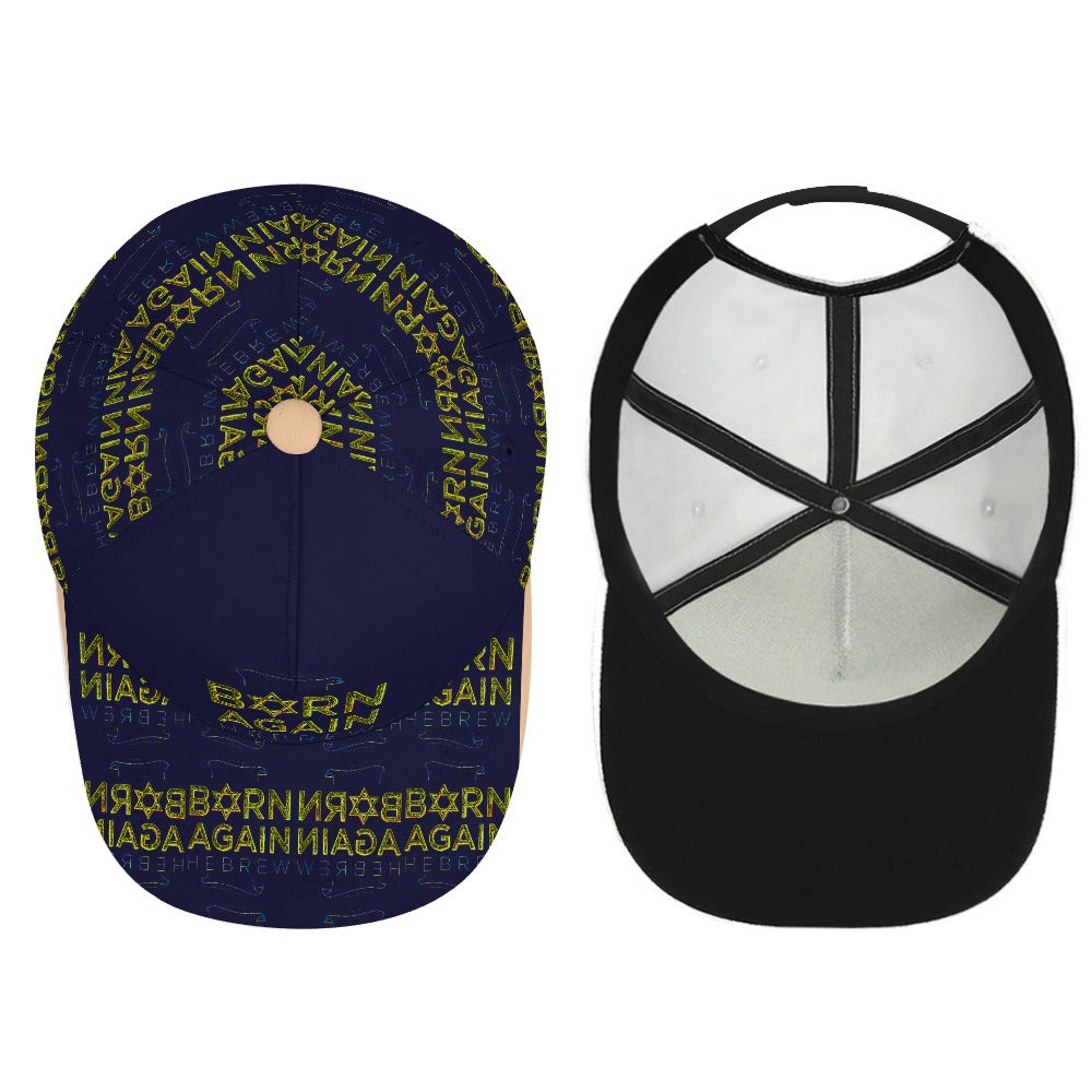 Born Again Hebrew 01-01 Designer Baseball Cap (4 styles)