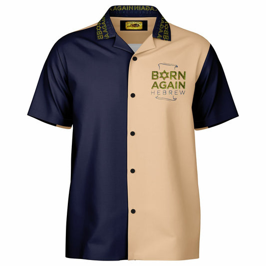 Born Again Hebrew 01-01 Designer Spread Collar Shirt