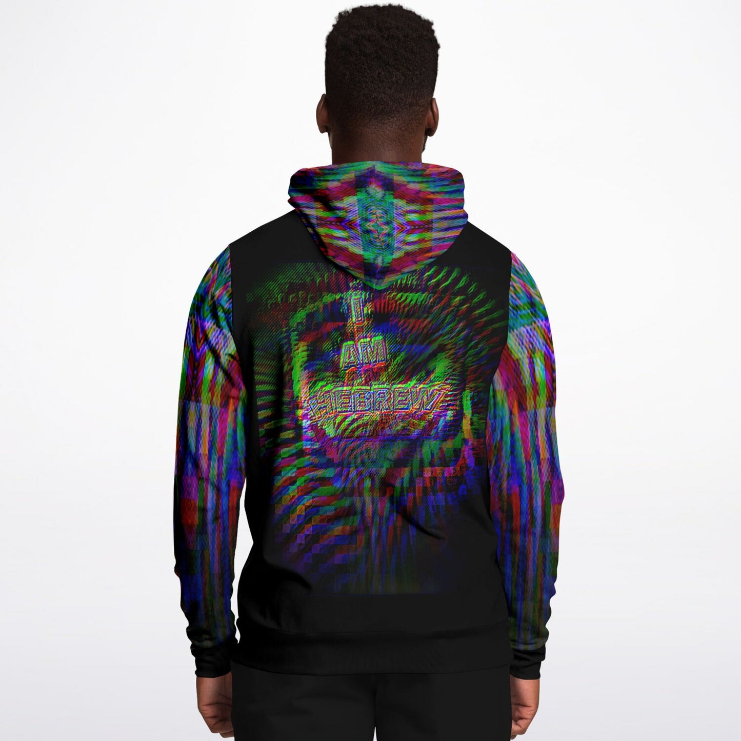 SOY HEBREO 01-01 Diseñador Atlético Sudadera con capucha unisex 