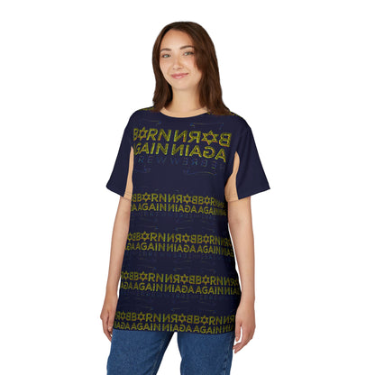 Born Again Hebrew 01-01 Designer Unisex T-shirt