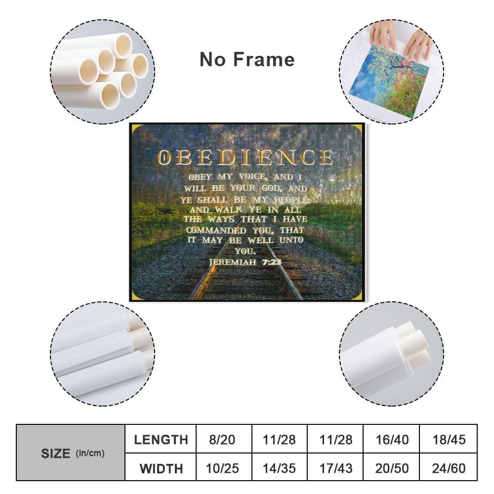 Commandment Keepers 03-02 Canvas Print, 18x24 inches