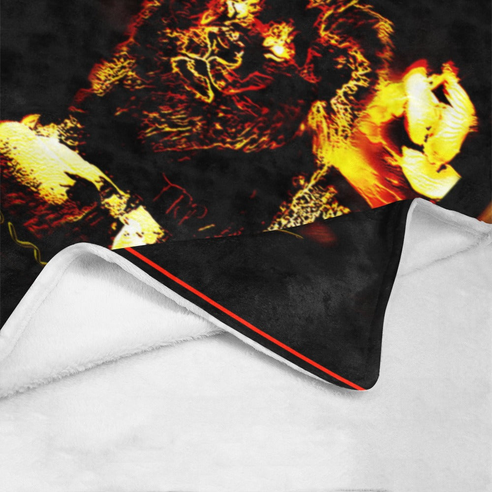 Prince of Peace 01-01 Ultra-Soft Micro Fleece Throw Blanket, 5 ft. (W) x 6.6ft. (L)