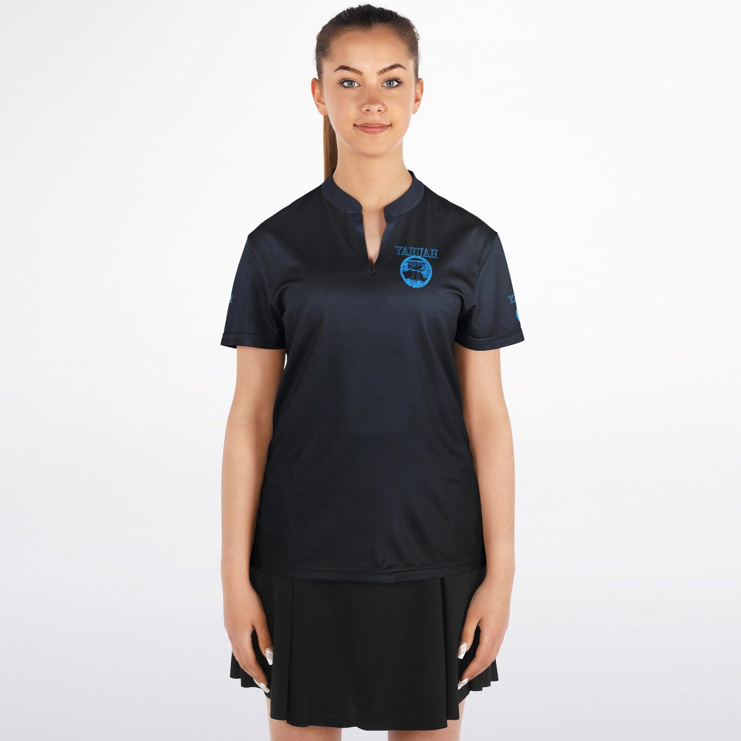 Yahuah-Tree of Life 02-02 Designer Notch Neck T-shirt