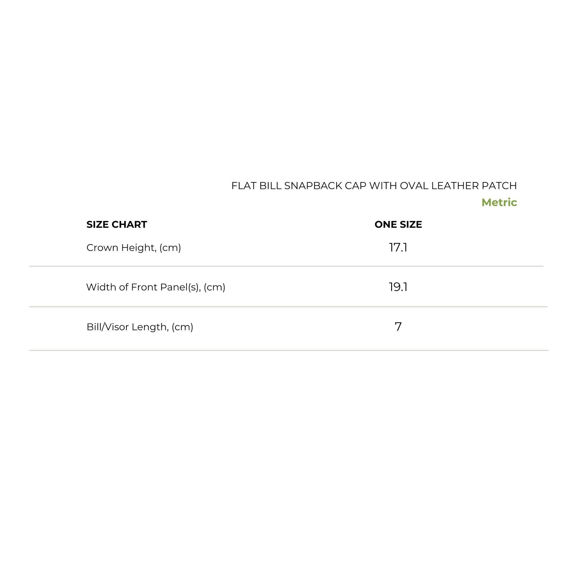 size_chart_metric