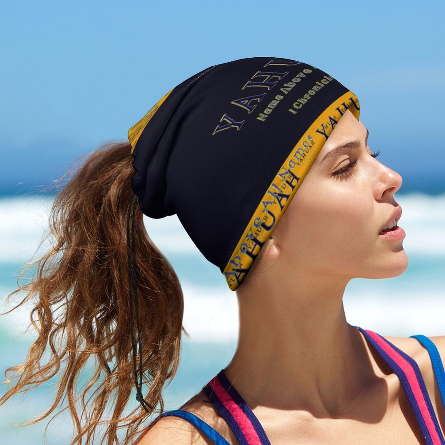 Yahuah-Name Above All Names 02-01 Designer Universal Neck Gaiter