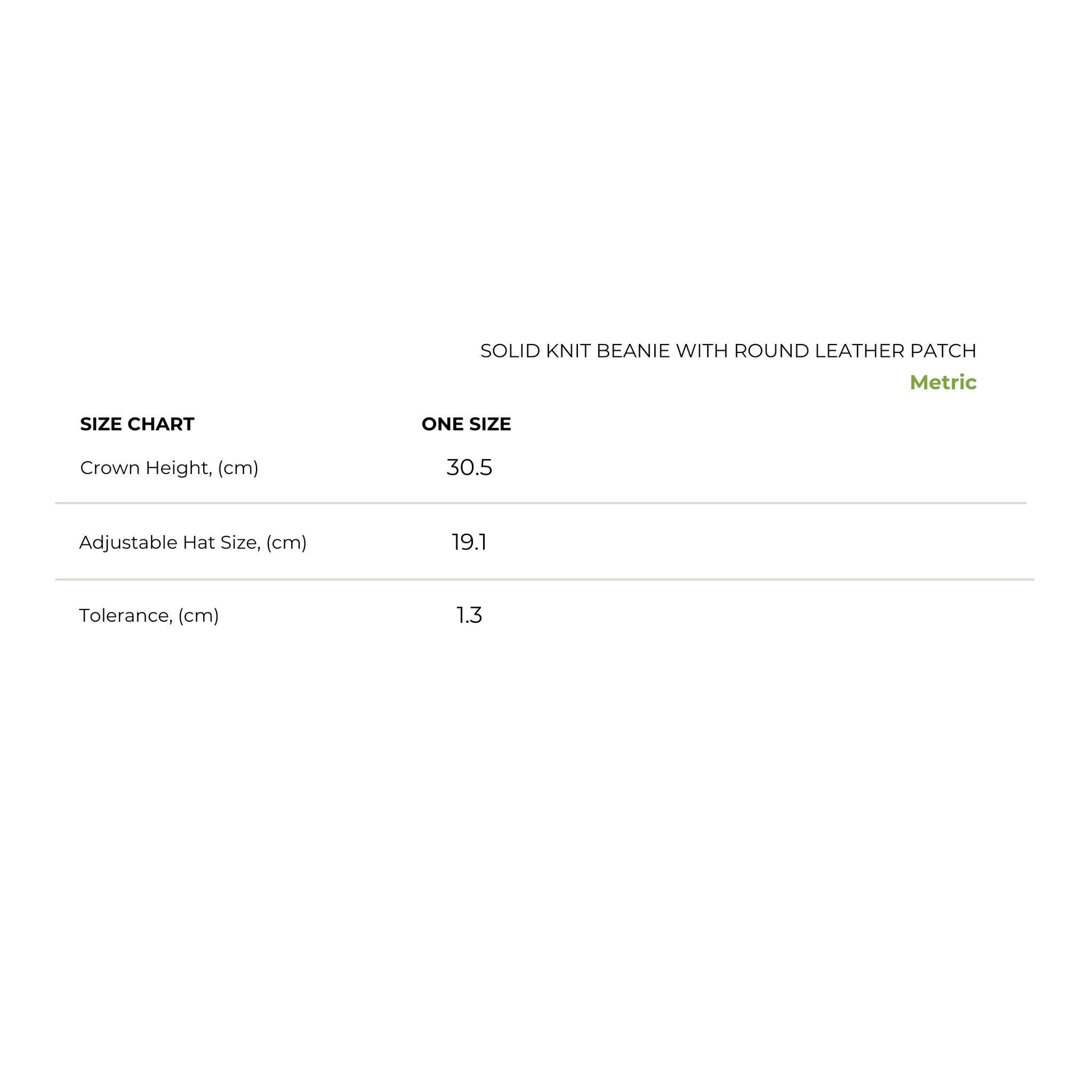 size_chart_metric