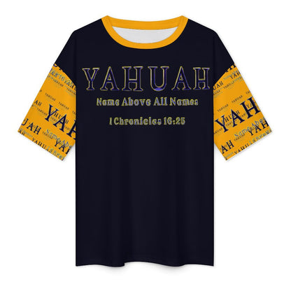 Yahuah-Name Above All Names 02-01 Half Sleeve Cotton Unisex T-shirt