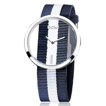 Cargar imagen en el visor de la galería, 30m Waterproof Quartz Nylon/Genuine Leather Strap Wrist Watch for Women (7 styles)