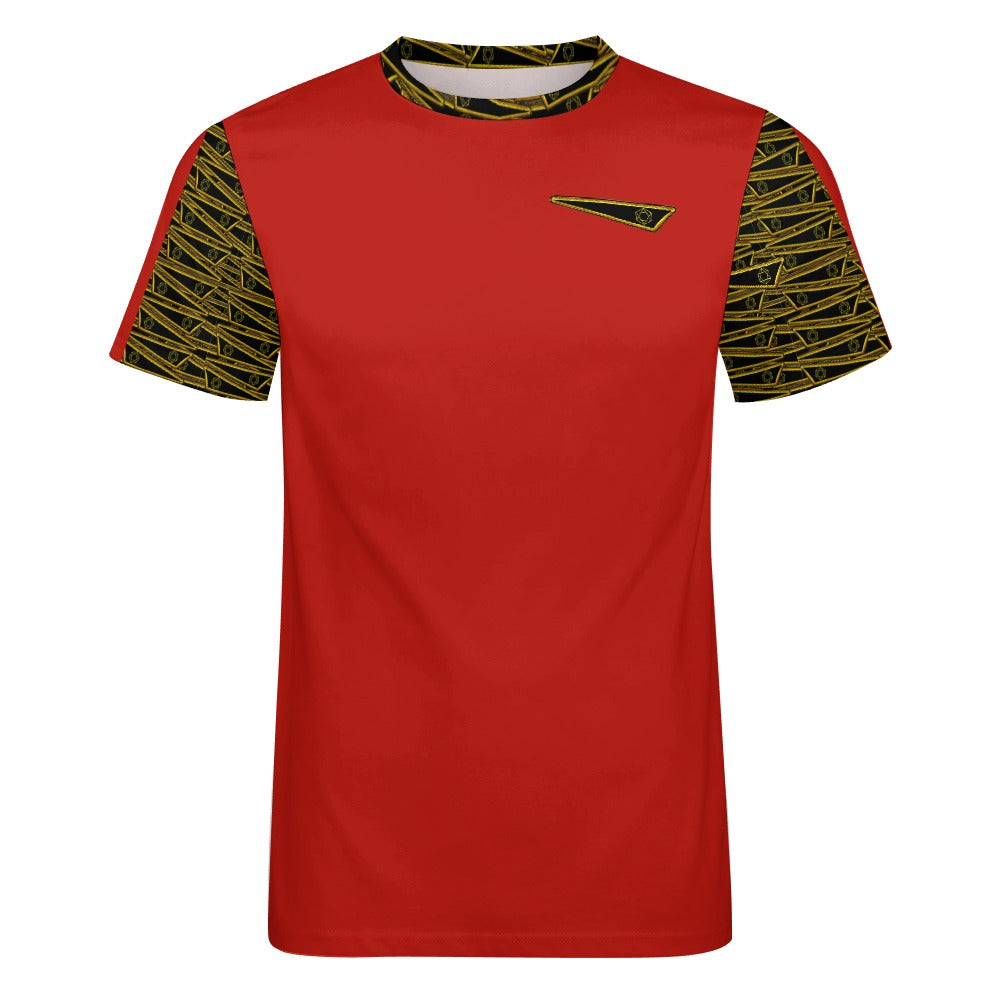 Flag of David, The Men's Designer Cotton T-shirt (7 colors)