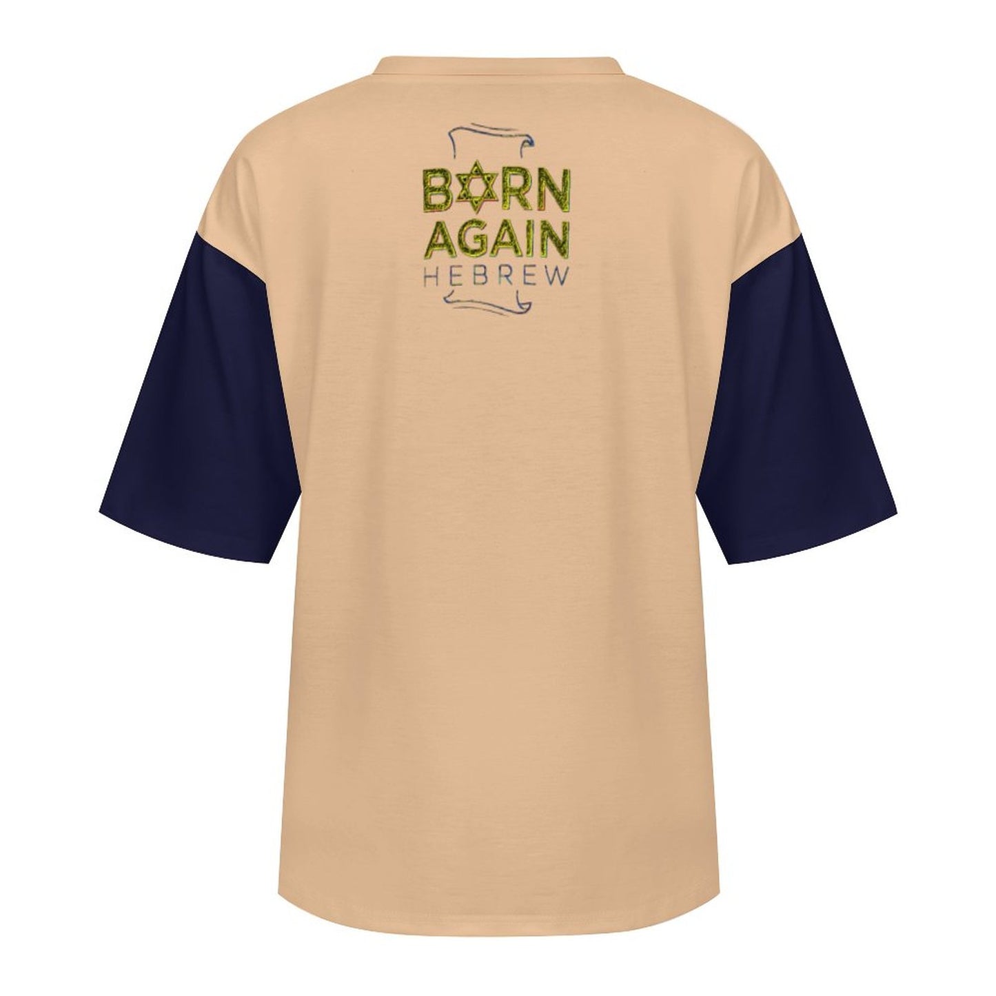 Born Again Hebrew 01-01 Designer Half Sleeve Cotton Unisex T-shirt