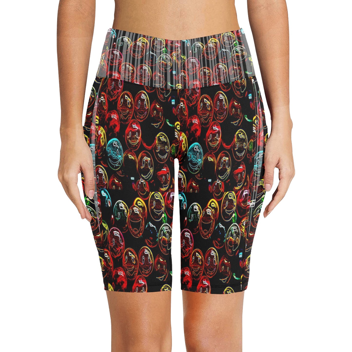 Outspoken Designs 01-01 "Lighten Up" Designer Pocket Sports Leggings