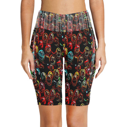 "Lighten Up" (01) | Yoga Shorts with Pockets