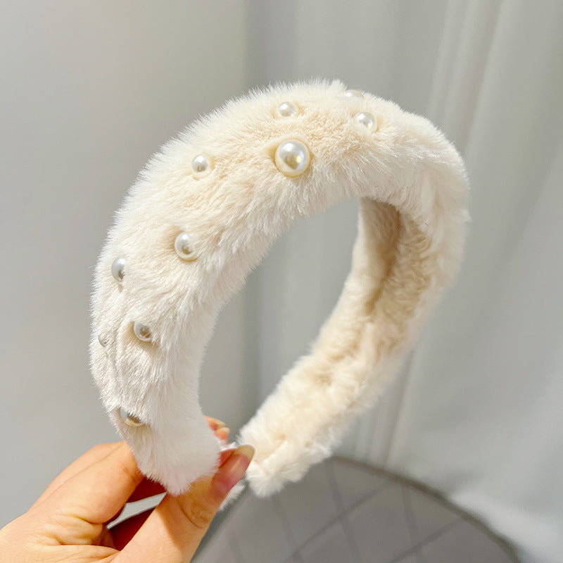 Plush Solid Color Mink Headband (10 colors)