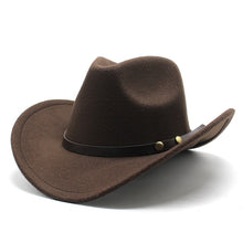 Load image into Gallery viewer, Solid Denim Cowboy Hat (8 colors)