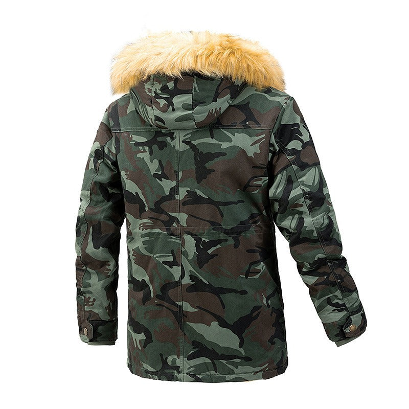 Camouflage Male Parka Jacket (2 colors)