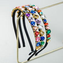 Cargar imagen en el visor de la galería, Baroque Color Rhinestone Embellished Headband