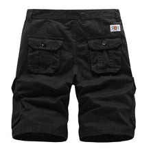 Load image into Gallery viewer, Straight Leg Male Cargo Denim Shorts (5 colors)