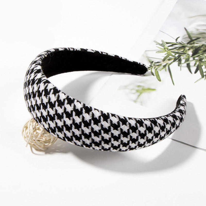 Vintage Lattice Sponge Headband (18 colors)