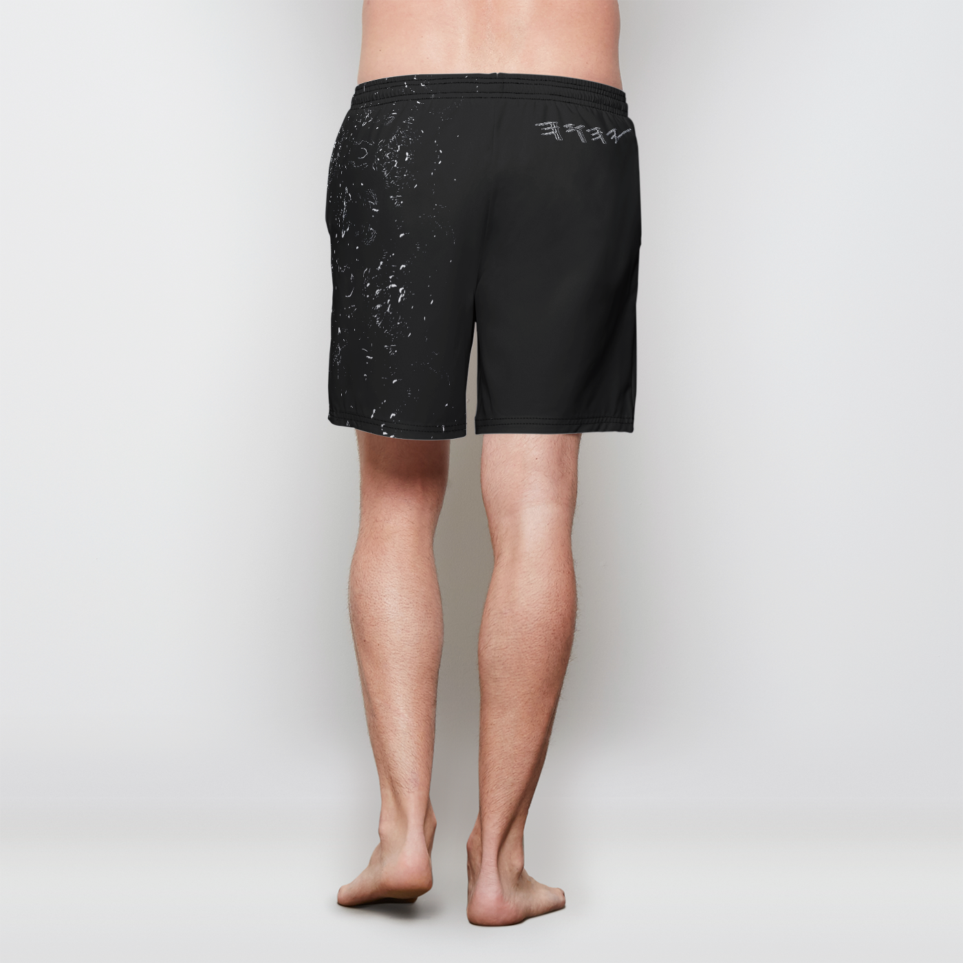 Yahuah Logo 01-01 Men's Designer Swim Trunks