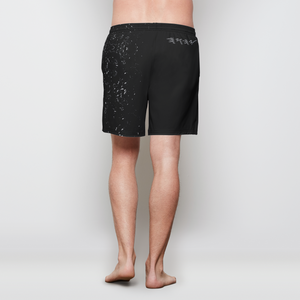 Yahuah Logo 01-01 Men's Designer Swim Trunks with Lining