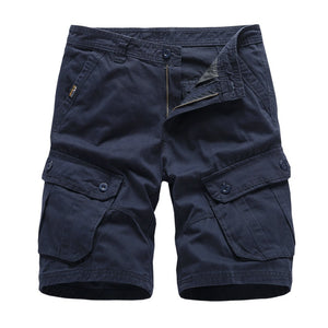 Straight Leg Male Cargo Denim Shorts (5 colors)