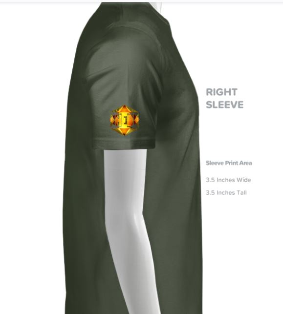 Hebrew World 01-01 Designer Jerzees 50/50 Blend Unisex T-shirt (3 colors)