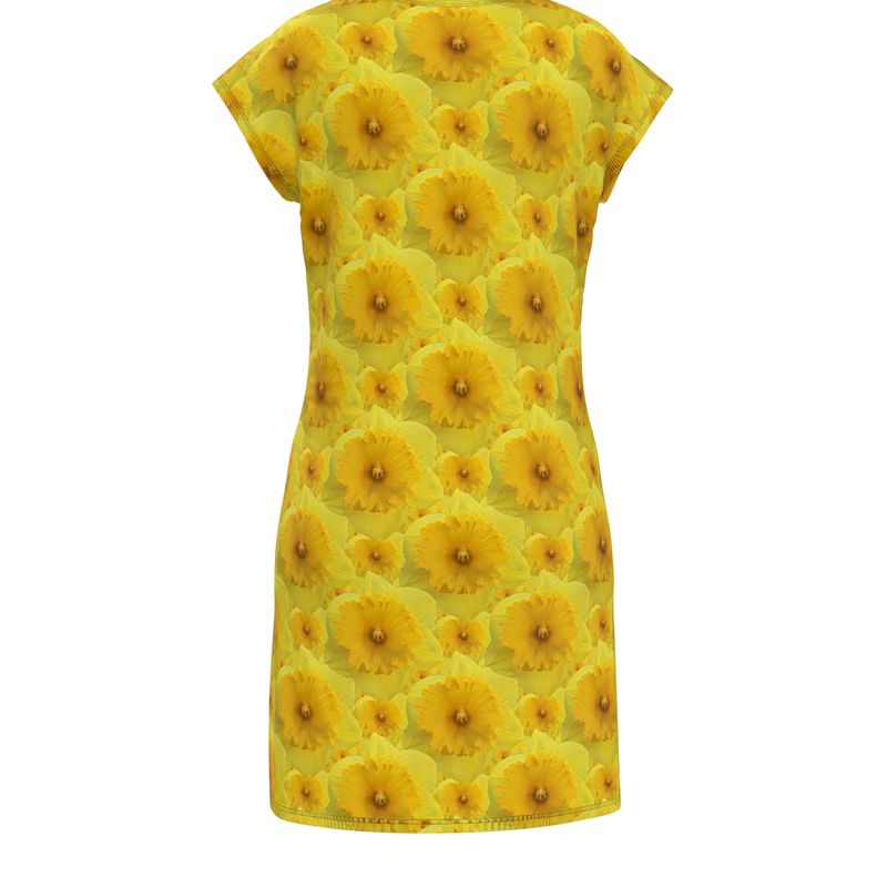 TRP Floral Print 09: Tulips 01 Designer Tunic T-shirt Dress