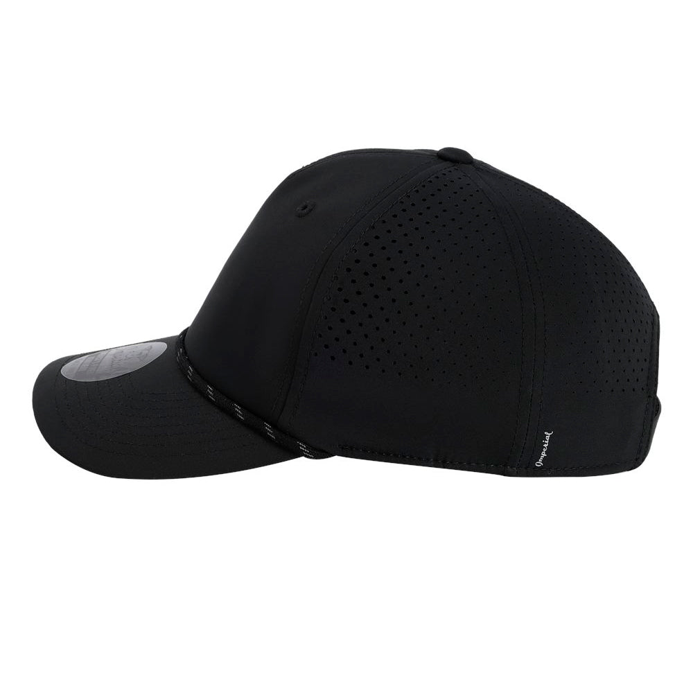 Outspoken Designs 03-04 "Fly Solo" Designer Imperial Headwear Dyno Cap (Black/Navy)