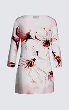 Load image into Gallery viewer, Floral Embosses: Pictorial Cherry Blossoms 01-02 Designer Patti Tunic II