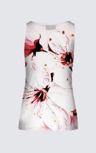 Load image into Gallery viewer, Floral Embosses: Pictorial Cherry Blossoms 01-02 Designer Tilda Sleeveless Tee