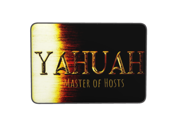 Yahuah-Maestro de Ejércitos 01-03 Diseñador Alfombra de baño