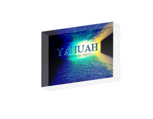 Bloque Acrílico Para Fotos Yahuah-Maestro de Ejércitos 02-01 