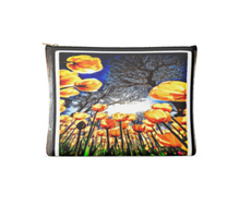 Cargar imagen en el visor de la galería, Estampados florales: bolso de mano de cuero de diseñador Tulip Daydream 01 