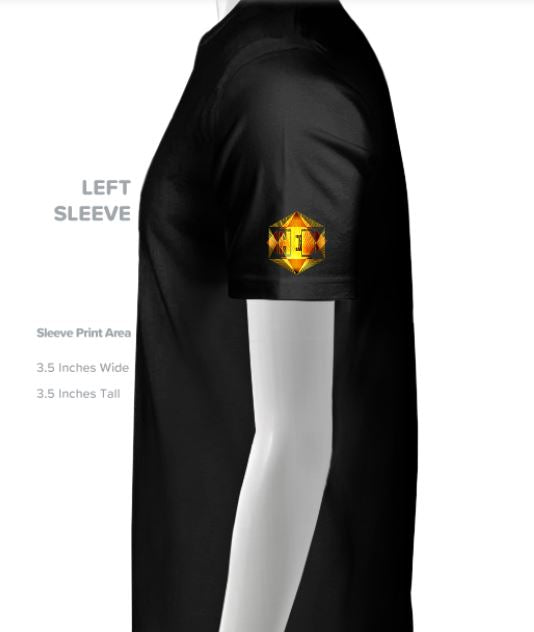 Hebrew World 01-01 Designer Jerzees 50/50 Blend Unisex T-shirt (3 colors)