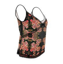 Load image into Gallery viewer, Floral Embosses: Roses 06-01 Designer Cami Top