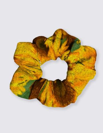 TRP Floral Print 04 Designer Vicky Classic Scrunchie