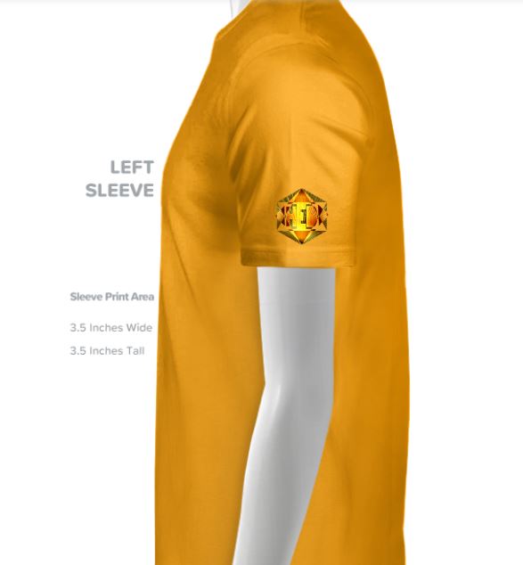 Hebrew World 01-01 Designer Jerzees 50/50 Blend Unisex T-shirt (3 colors)