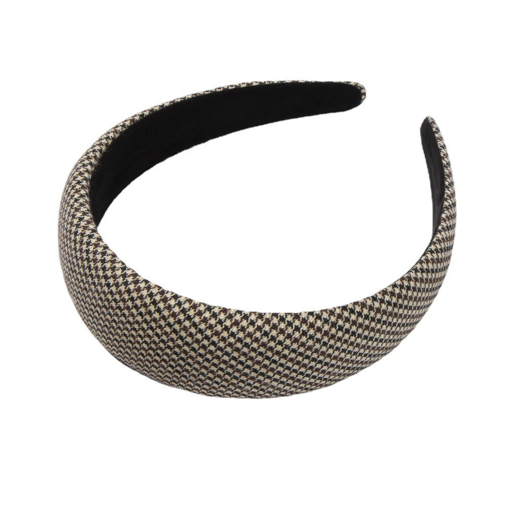 Vintage Lattice Sponge Headband (18 colors)