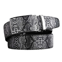 Cargar imagen en el visor de la galería, Genuine Leather Automatic Buckle Belt for Men