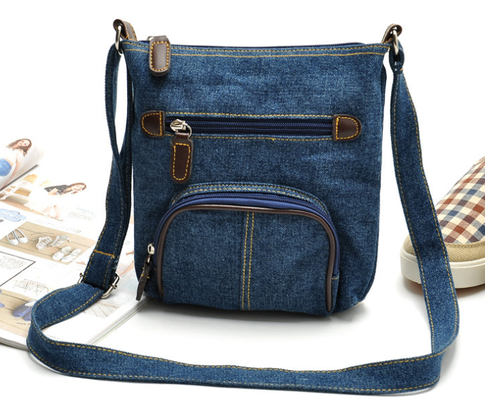 Small Denim Crossbody Bag (2 colors)