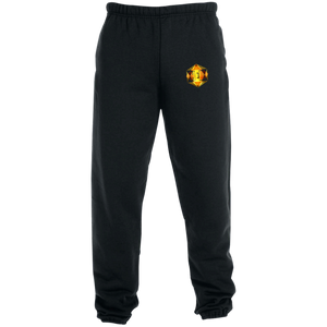 Hebrew World 01-01 Men's Designer NuBlend® Joggers with Pockets (Black/True Navy)