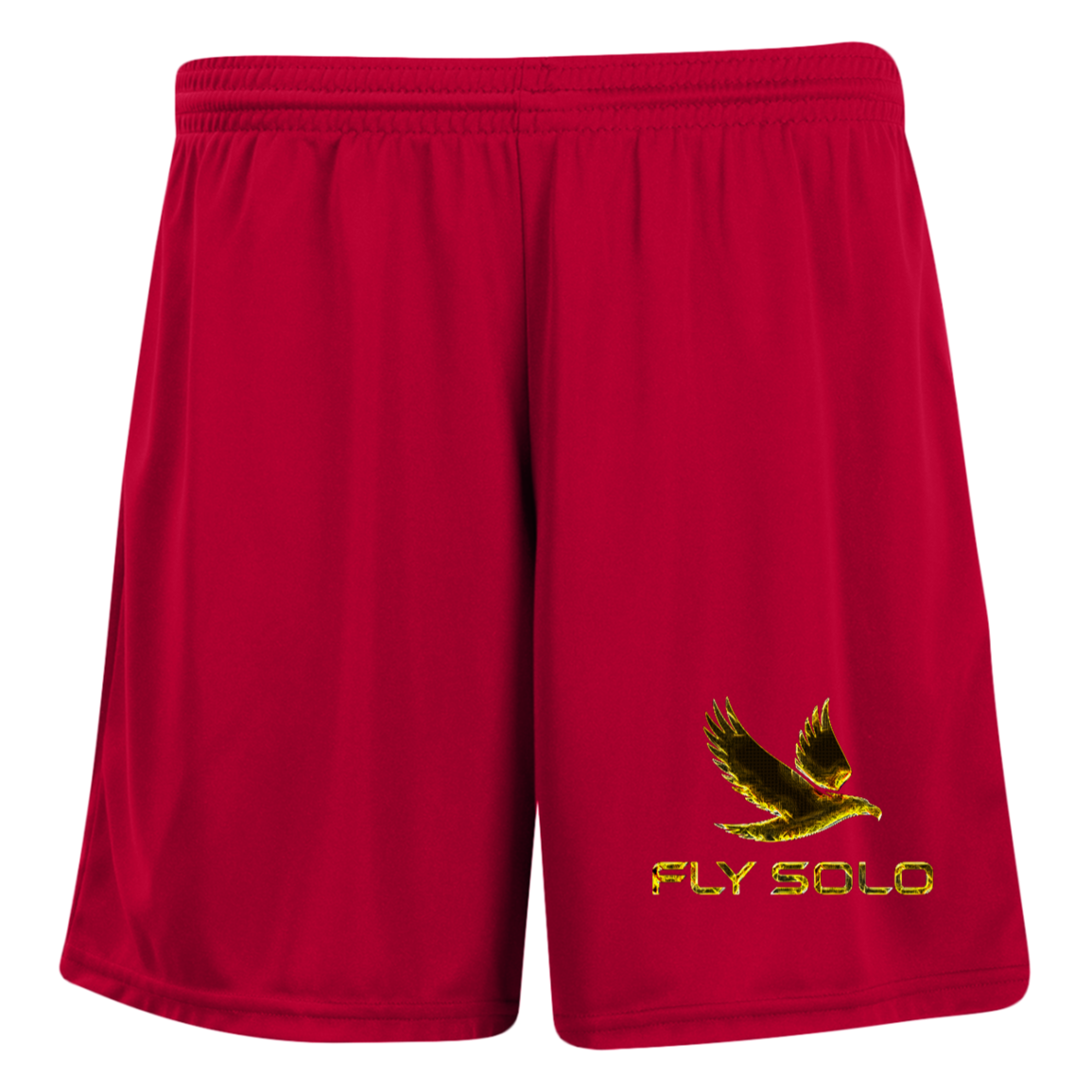 Outspoken Designs 03-01 "Fly Solo" Ladies Designer Moisture Wicking 7 inch Inseam Training Shorts (8 colors)