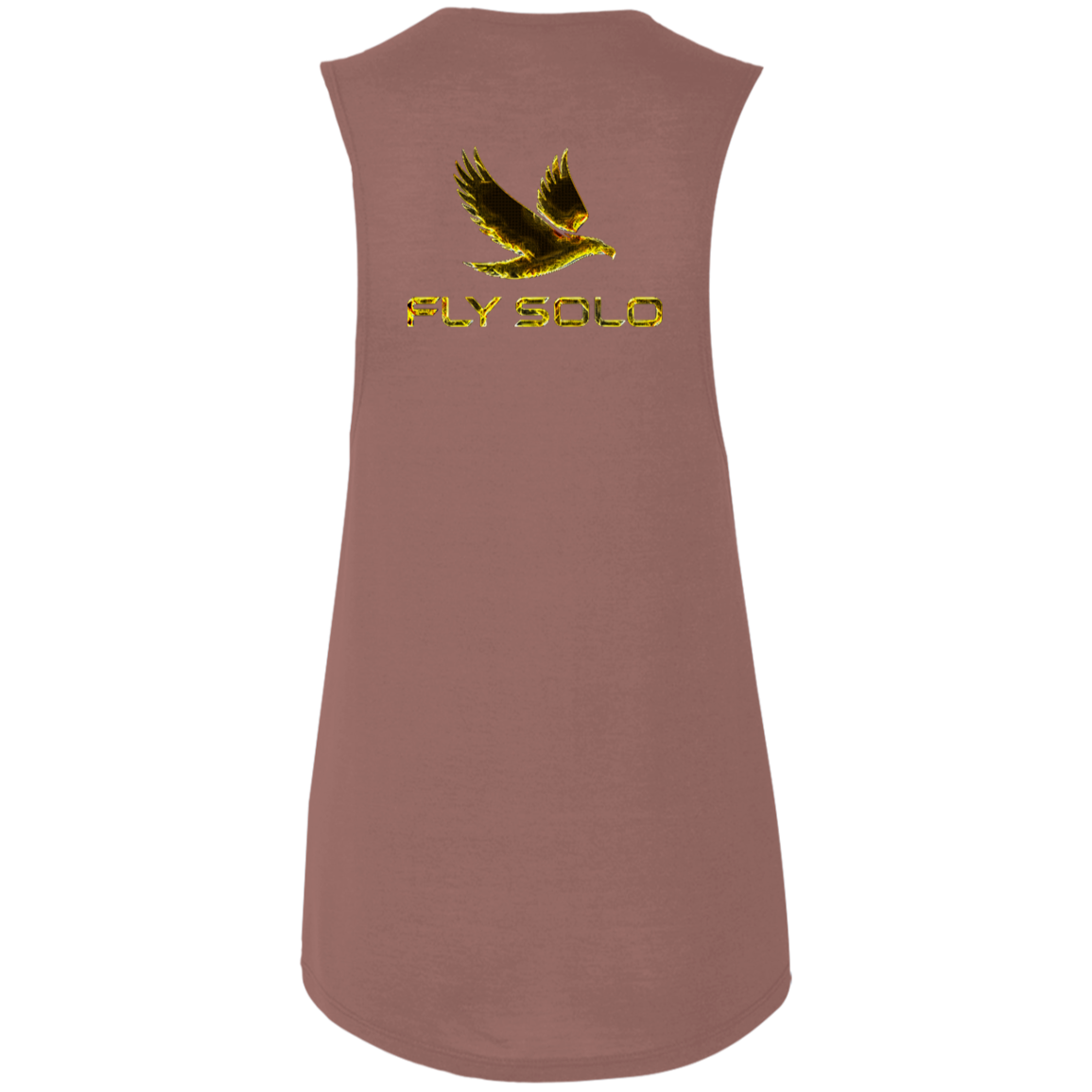 Outspoken Designs 03-01 "Fly Solo" Ladies Designer Flowy Drop Armhole Tank Top (7 colors)