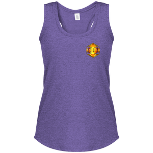Hebrew World 01-01 Camiseta sin mangas con espalda cruzada y dobladillo curvo con tirantes anchos y triple mezcla de diseñador para mujer (5 colores)