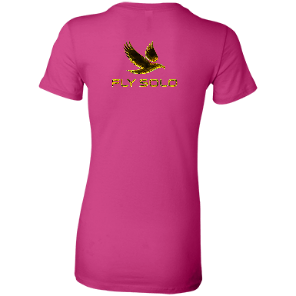 Outspoken Designs 03-01 "Fly Solo" Ladies Designer Favorite Long T-shirt (5 colors)