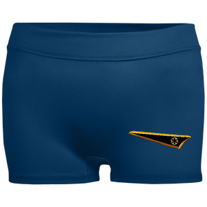BREWZ Pantalones cortos de entrepierna de 2,5 pulgadas que absorben la humedad, de diseñador, ajustados (6 colores) 