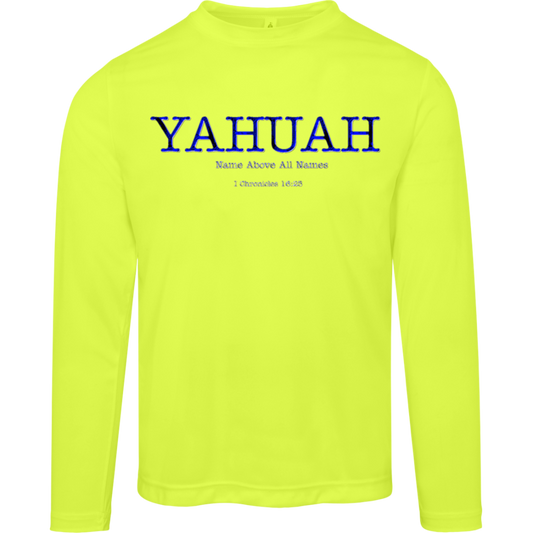 Yahuah-Name Above All Names 02-01 Designer Team 365 Men's Zone Long Sleeve T-shirt (2 colors)