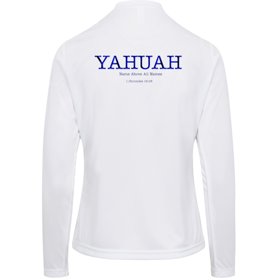 Yahuah-Name Above All Names 02-01 Designer Team 365 Ladies Zone V-neck Long Sleeve T-shirt (2 colors)