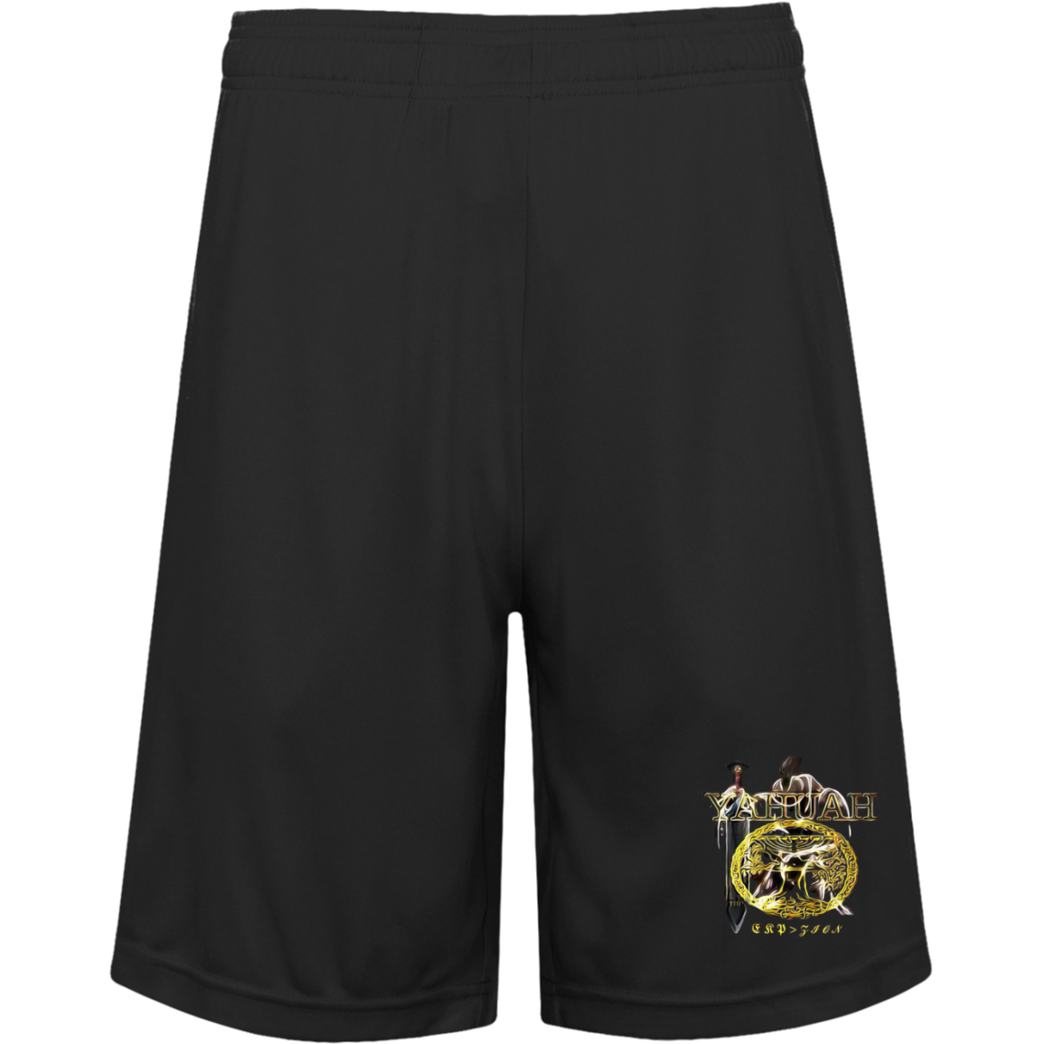 Yahuah-Name Above All Names 03-01 Royal Designer Team 365 Men's Zone Gym Shorts (6 colors)